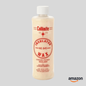 Collinite 845 Insulator Wax-Easy to Use Carnauba+Polymer Wax Sealant-High Gloss Shine+Durable Hydrophobic Beading & Long Lasting Paint Protection for Cars/Boats/Trucks/RVs & Motorcycles (16 fl oz)