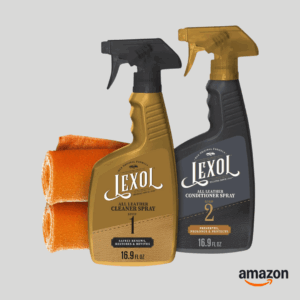 Lexol Foaming All Leather Cleaner and Conditioner Kit