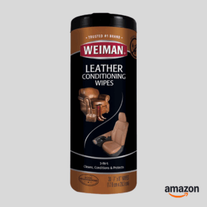 Weiman Leather Cleaner & Conditioner Wipes With UV Protection