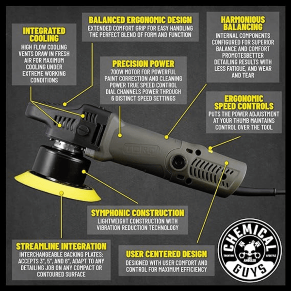 Chemical Guys TORQX Random Orbital Polisher - Image 2