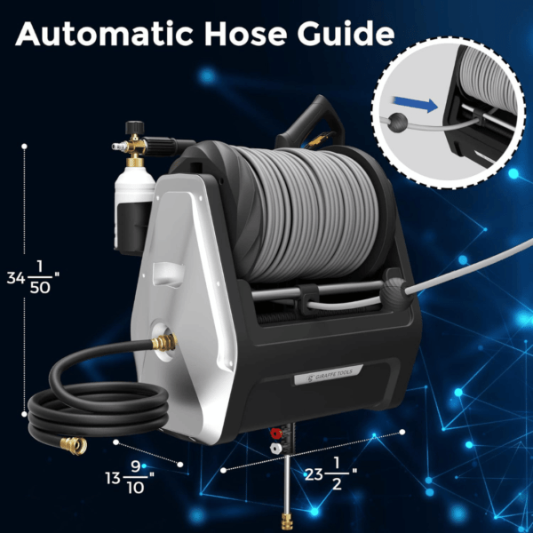 Giraffe Tools Electric Wall Mounted Power Washer - Image 4