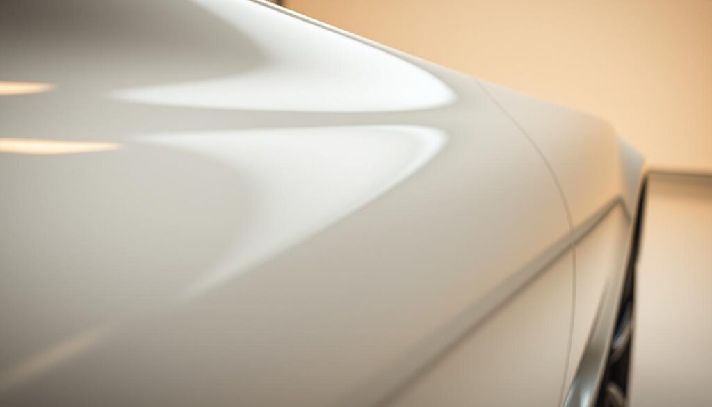 a high-quality, detailed image of a ceramic car coating, showing the smooth, glossy surface of a car with a brilliant shine and a clear, reflective quality. The image should be captured from an angled perspective, showcasing the depth and clarity of the ceramic coating. The lighting should be soft and diffused, creating a warm, inviting atmosphere that highlights the depth and richness of the coating's finish. The car should be positioned in a clean, minimalist setting, allowing the ceramic coating to be the focal point of the image. The overall mood should convey the elegance, durability, and high-performance benefits of using the best ceramic spray for cars. a high-quality, detailed image of a ceramic car coating, showing the smooth, glossy surface of a car with a brilliant shine and a clear, reflective quality. The image should be captured from an angled perspective, showcasing the depth and clarity of the ceramic coating. The lighting should be soft and diffused, creating a warm, inviting atmosphere that highlights the depth and richness of the coating's finish. The car should be positioned in a clean, minimalist setting, allowing the ceramic coating to be the focal point of the image. The overall mood should convey the elegance, durability, and high-performance benefits of using the best ceramic spray for cars.
